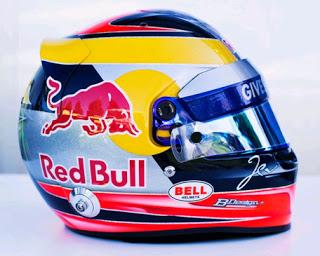 Cascos de los pilotos de F1 durante el 2013