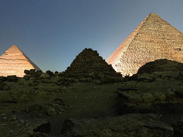 Las fotos prohibidas de las pirámides de Egipto Las fotos prohibidas de las pirámides de Egipto