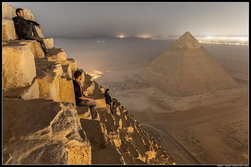 Las fotos prohibidas de las pirámides de Egipto Las fotos prohibidas de las pirámides de Egipto