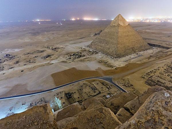 Las fotos prohibidas de las pirámides de Egipto Las fotos prohibidas de las pirámides de Egipto