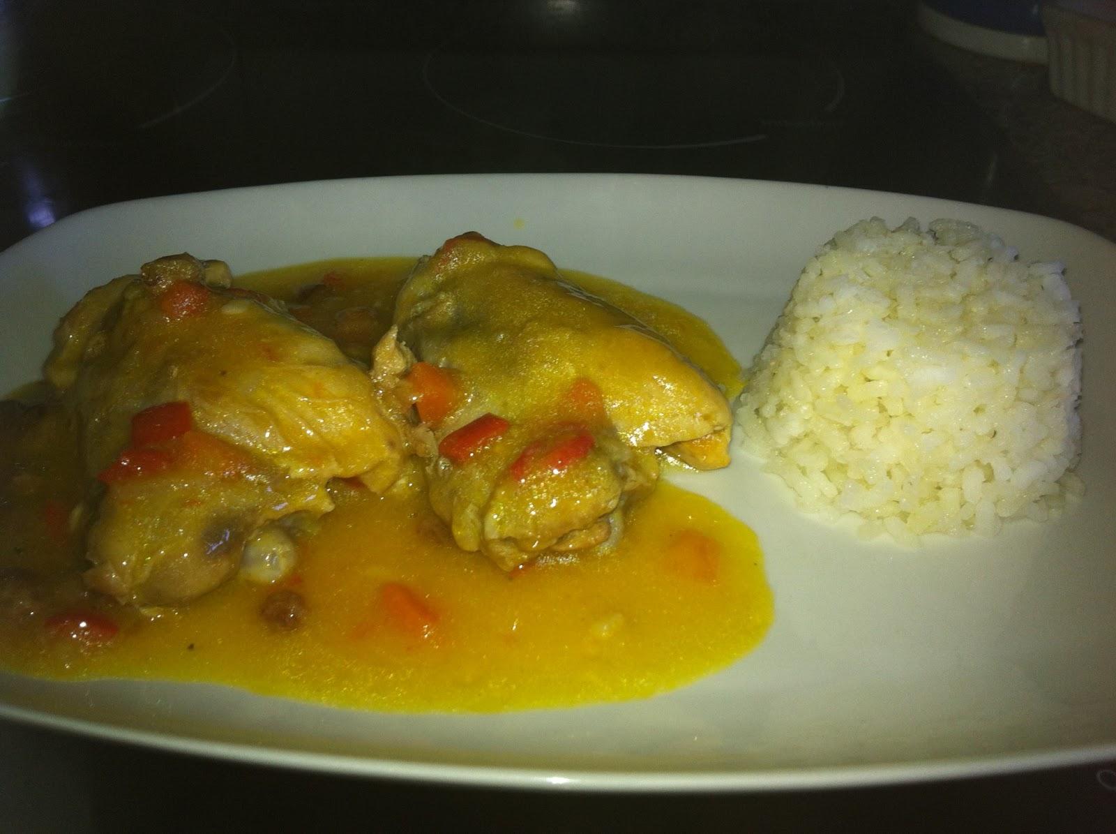 Pollo a la naranja