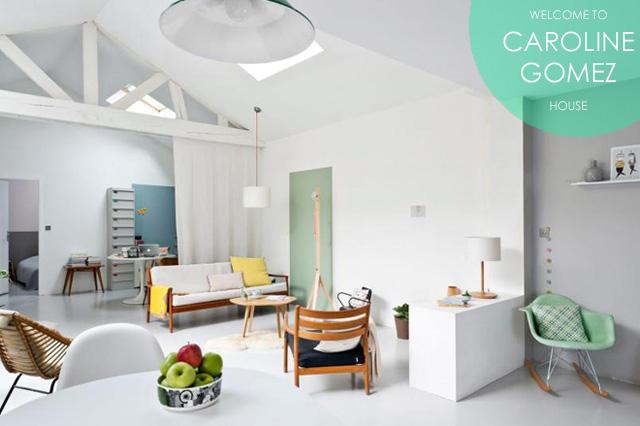 Inspiración deco: Caroline Gomez CAROLINE GOMEZ HOUSE-INSPIRACION DECORACION ESTILO ESCANDINAVO-TRES STUDIO