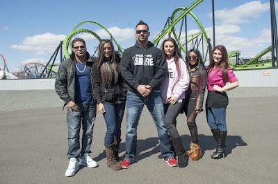 ¡FOTOS! Los miembros de Jersey Shore en la grabacion de MTV Spring Fix. ¡FOTOS! Los miembros de Jersey Shore en la grabacion de MTV Spring Fix.
