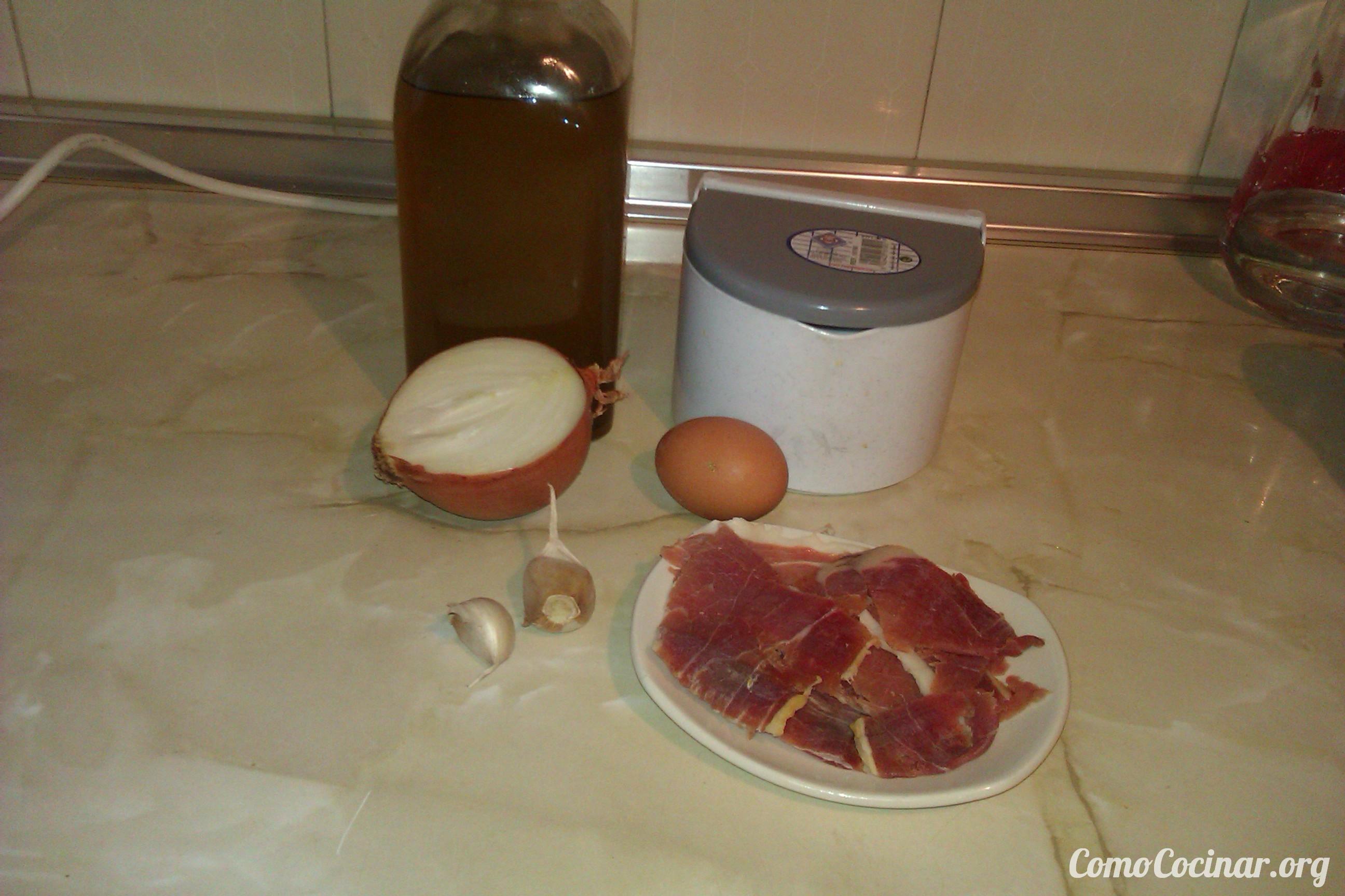 ¿Cómo hacer sopa de jamón? Ingredientes sopa de jmón
