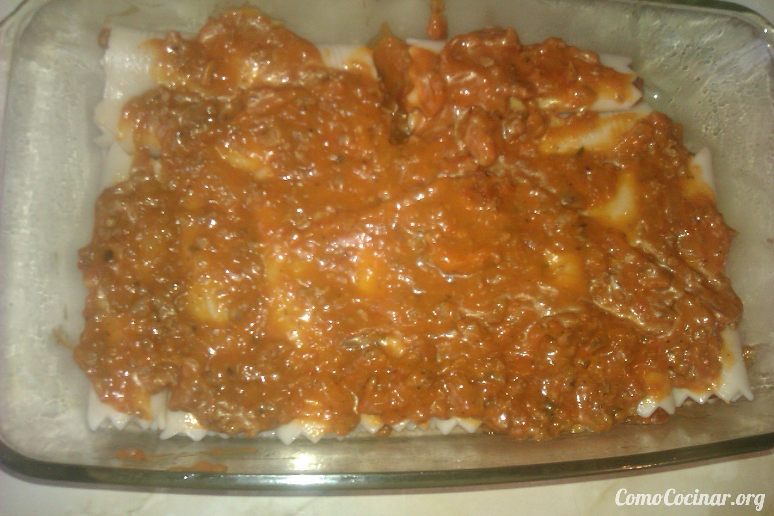 ¿Cómo cocinar canelones boloñesa? paso a paso Canelones boloñesa