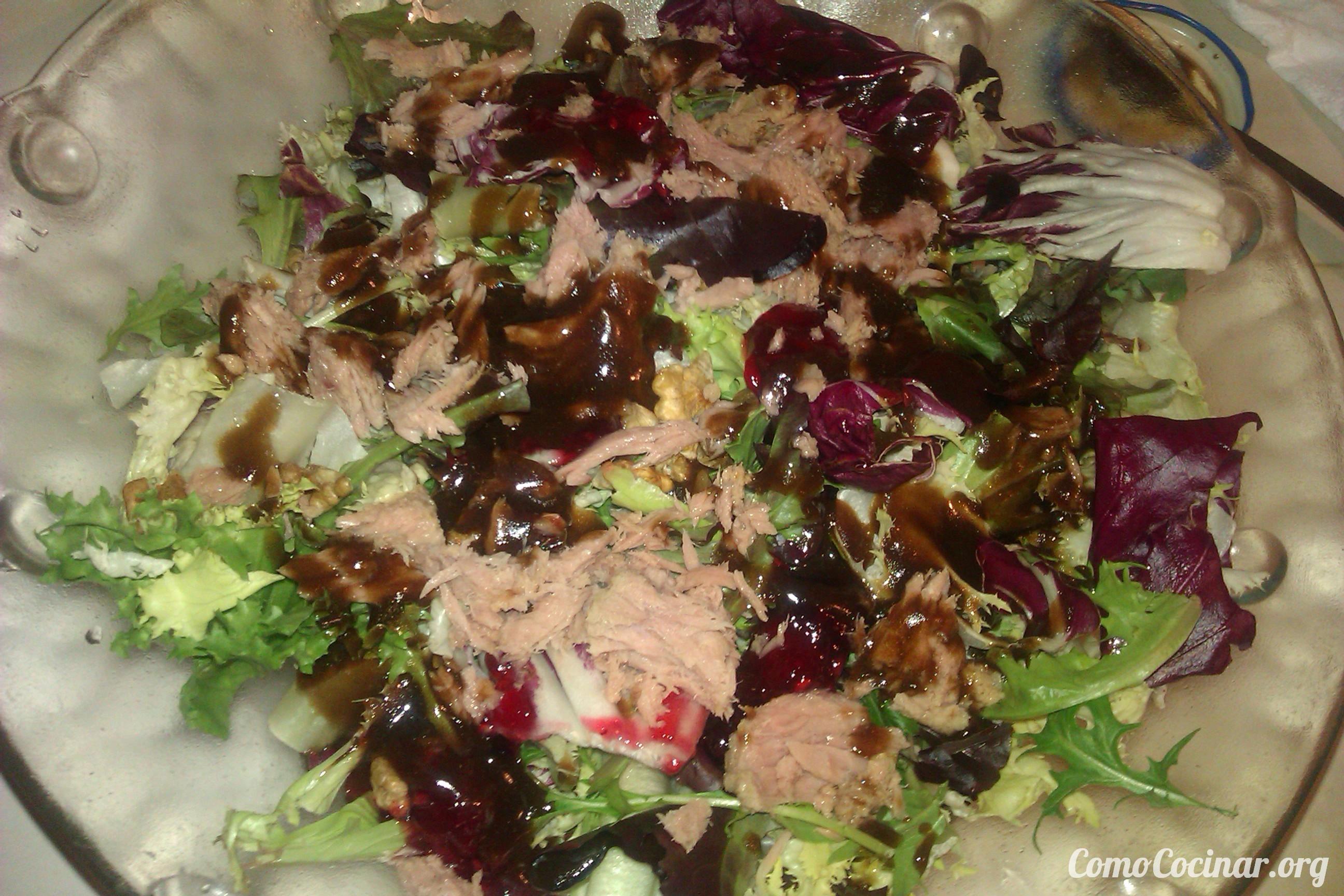 ¿Cómo hacer ensalada de atún y frutos rojos? paso a paso Ensalada de frutos rojos y atún