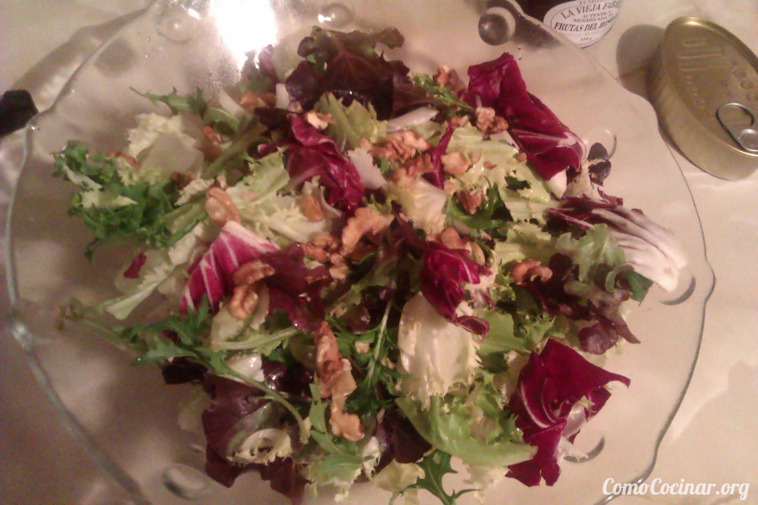 ¿Cómo hacer ensalada de atún y frutos rojos? paso a paso Ensalada de frutos rojos y atún