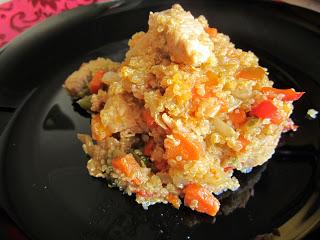 QUINOA CON POLLO Y VERDURAS QUINOA CON POLLO Y VERDURAS