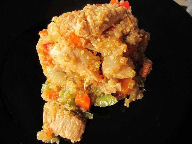 QUINOA CON POLLO Y VERDURAS QUINOA CON POLLO Y VERDURAS