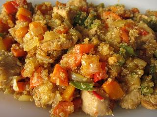 QUINOA CON POLLO Y VERDURAS QUINOA CON POLLO Y VERDURAS