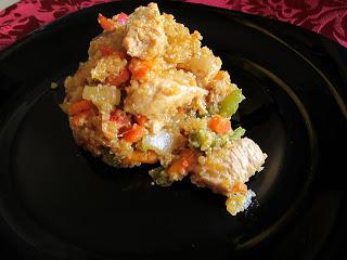QUINOA CON POLLO Y VERDURAS QUINOA CON POLLO Y VERDURAS