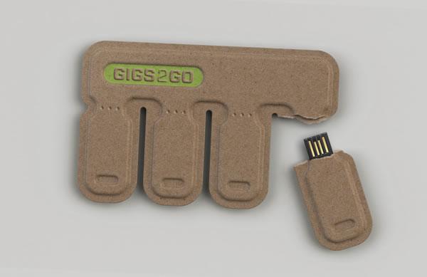GIGS.2.GO :: memoria USB de papel
