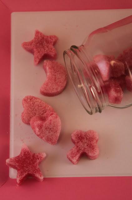 Azucarillos de colores. Una idea para decorar Azucarillos de colores. Una idea para decorar