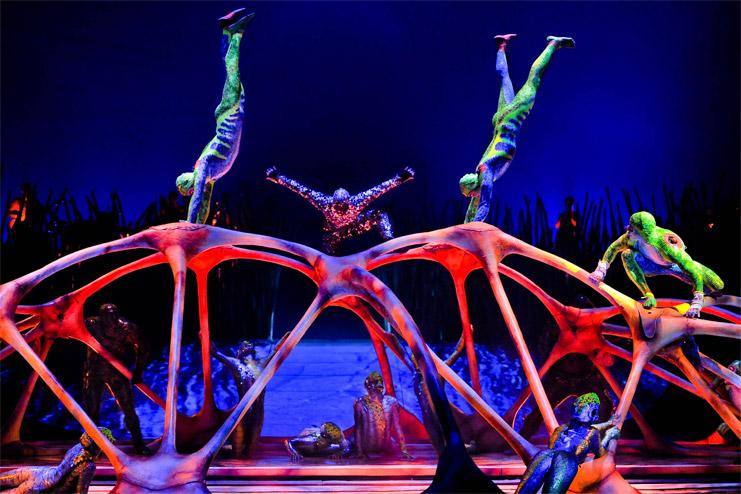 El espectáculo del Circo Soleil ya llegó al Poliedro de Caracas