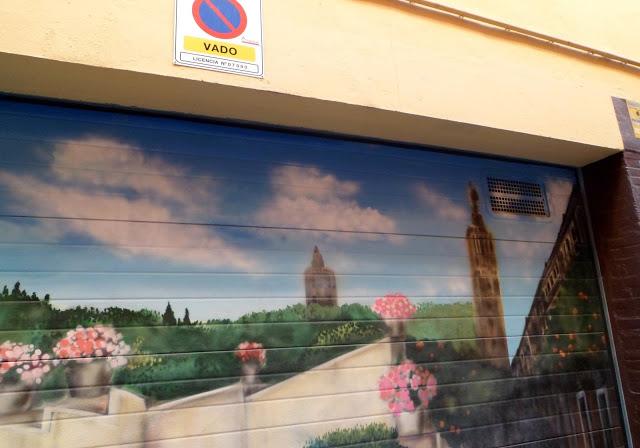 Arte callejero en Sevilla Arte callejero en Sevilla