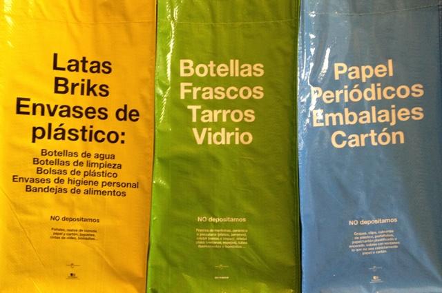 colores-reciclado Algunos de los colores más utilizados en el reciclaje