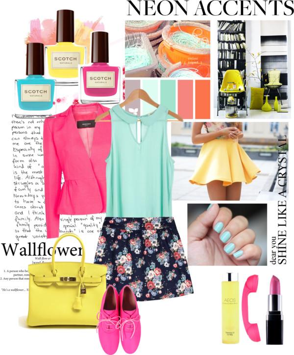 Inspiración neón*Color trend spring-summer 2013 Inspiración neón*Color trend spring-summer 2013