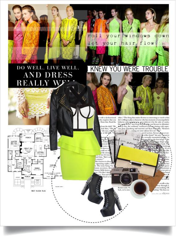 Inspiración neón*Color trend spring-summer 2013 Inspiración neón*Color trend spring-summer 2013