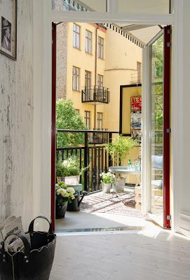 Deco Inspiration: un piso pequeño con terraza para el verano Decoration Inspiration