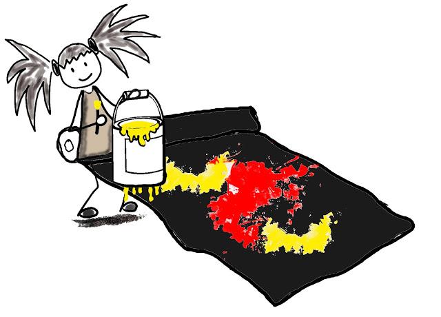 Queréis pintar como Jackson Pollock??? Queréis pintar como Jackson Pollock???