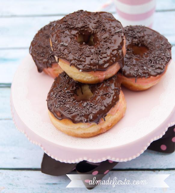 Donuts de chocolate