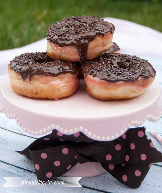 Donuts de chocolate