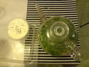 postres con té postres con té