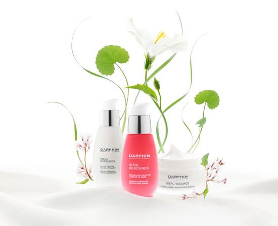 Serum y fluido hidratante Ideal Resource de Darphin línea Ideal Resource de Darphin