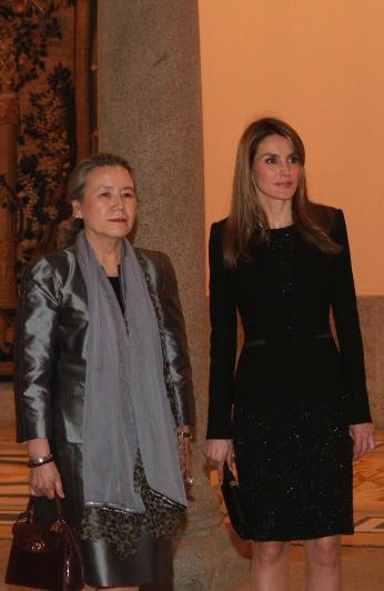 El look de Dña. Letizia con los Jefes Ejecutivos de Naciones Unidas El look de Dña. Letizia con los Jefes Ejecutivos de Naciones Unidas