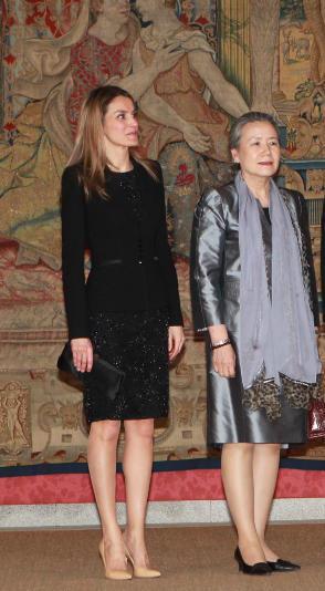 El look de Dña. Letizia con los Jefes Ejecutivos de Naciones Unidas El look de Dña. Letizia con los Jefes Ejecutivos de Naciones Unidas