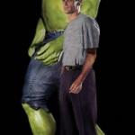 El dibujante Benton Jew muestra su trabajo para tres películas de Hulk Boceto de Hulk de Ang Lee