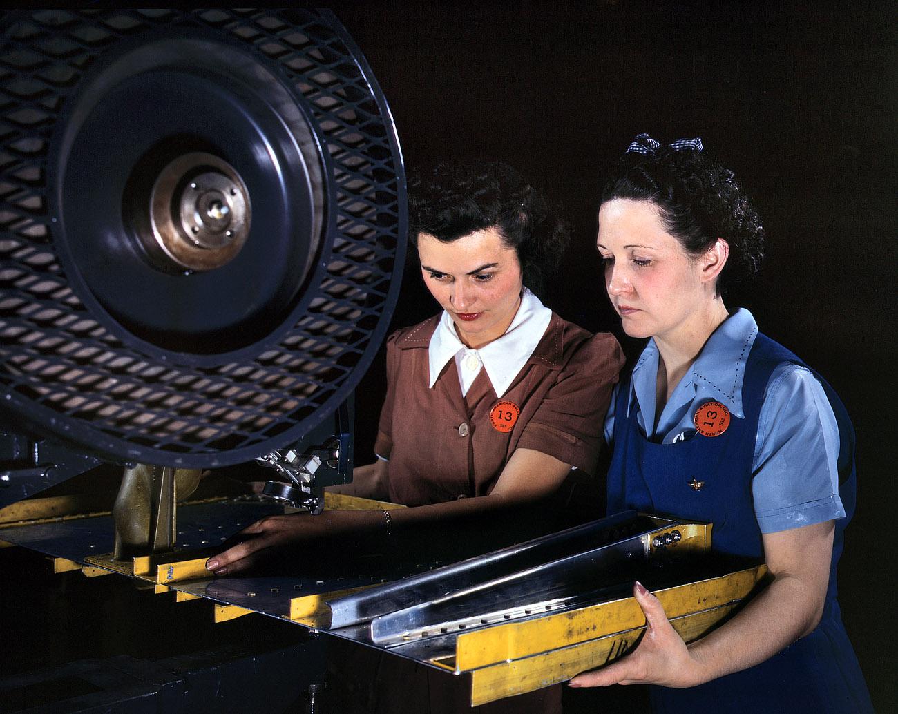 Mujeres trabajadoras en la II Guerra Mundial