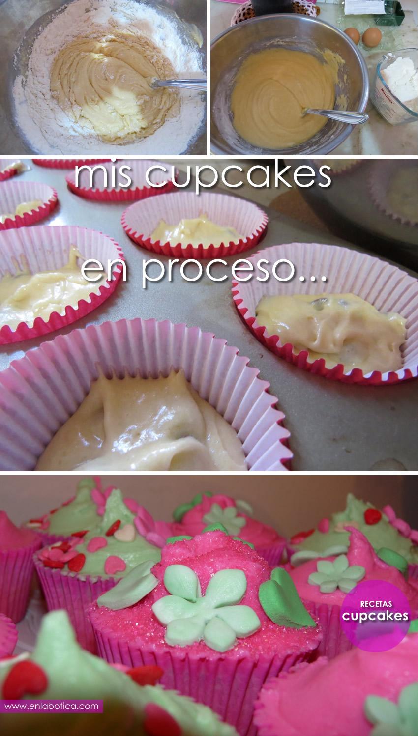 Receta semanal: cupcakes!!!