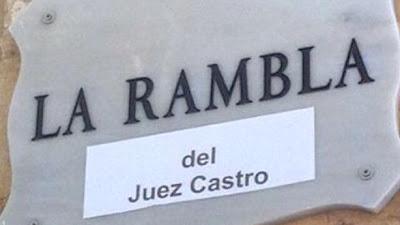 De la 'Rambla de los Duques de Palma' a la 'del Juez Castro'. De la 'Rambla de los Duques de Palma' a la 'del Juez Castro'.
