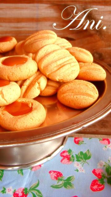 Galletas de dulce de leche.