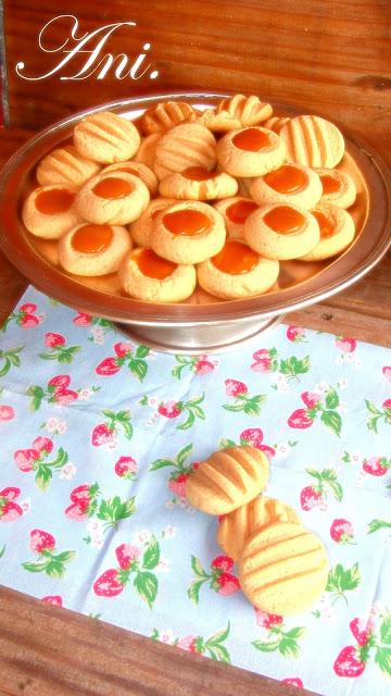 Galletas de dulce de leche.