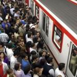 EL METRO SOBREPASADA DEMANDA DE PASAJEROS EL METRO SOBREPASADA DEMANDA DE PASAJEROS