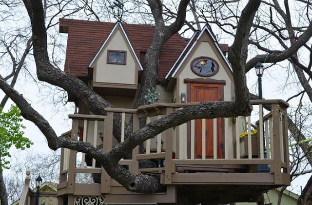 La casa del árbol para niños más increíble que has visto nunca.