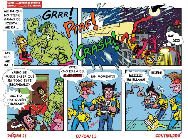 TIRA SEMANAL LA PATRULLA VENGADORA: 53ª ENTREGA TIRA SEMANAL LA PATRULLA VENGADORA: 53ª ENTREGA