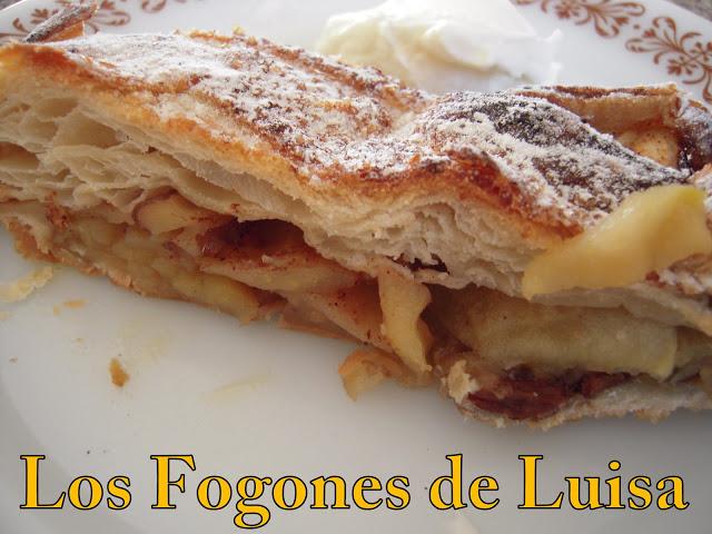 STRUDEL DE MANZANA EN DOS VERSIONES STRUDEL DE MANZANA EN DOS VERSIONES