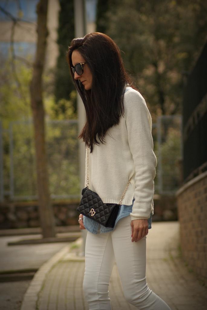 Blue flats. Blue flats.