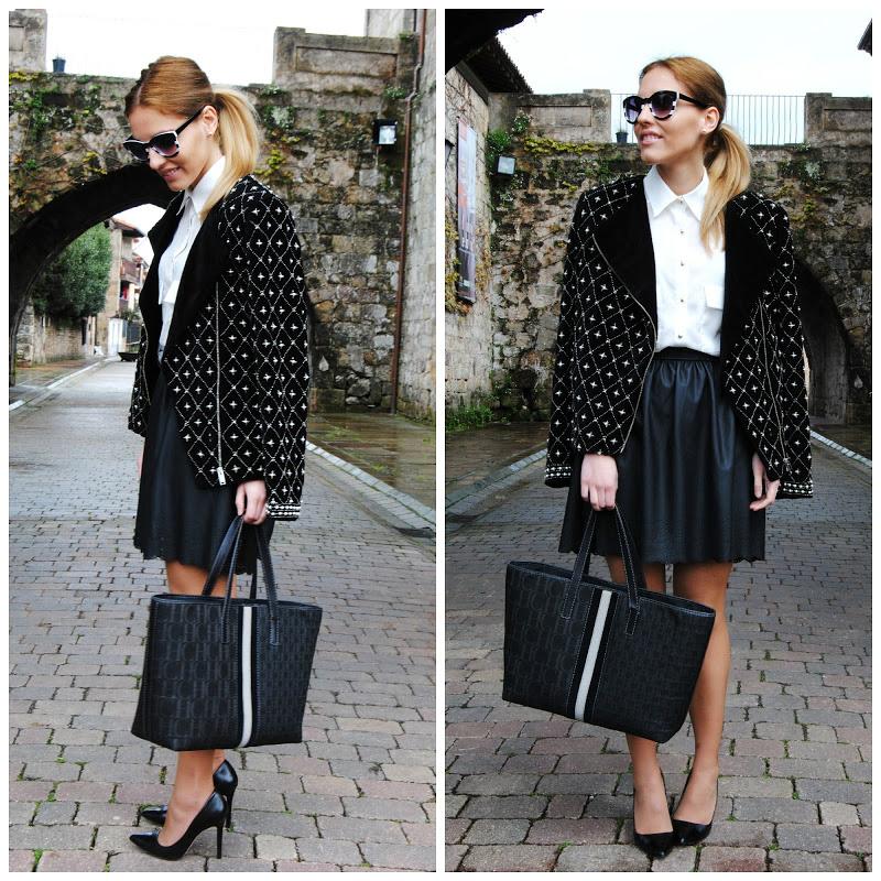 Black and white. Black and white.