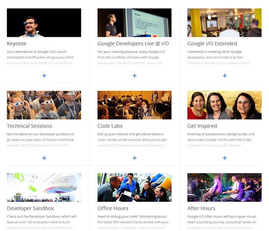 Se filtra nuevo diseño de Google Play google-io-pagweb