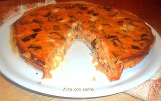 QUICHE DE BERENJENA, MOZZARELLA Y JAMÓN SERRANO QUICHE DE BERENJENA, MOZZARELLA Y JAMÓN SERRANO