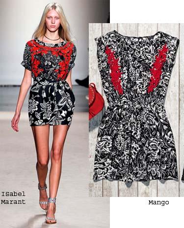 ss13 clones vestidos isabel marant mango 2 ss13 clones vestidos isabel marant mango 2 El ataque de los clones: Mangorant