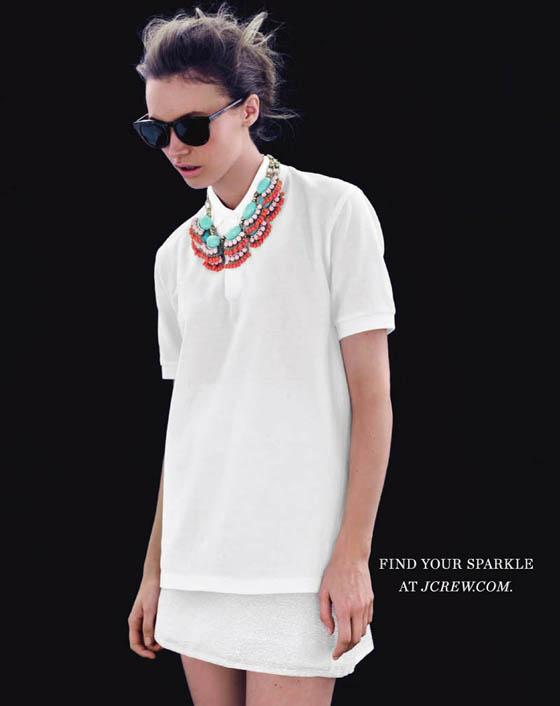 Shot of Style: Rompiendo el blanco total white look j crew
