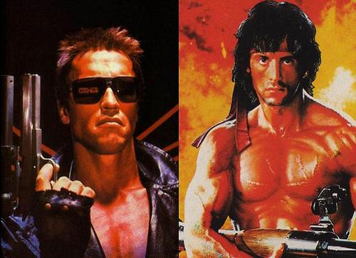 ¿Arnold Schwarzenegger o Sylvester Stallone?