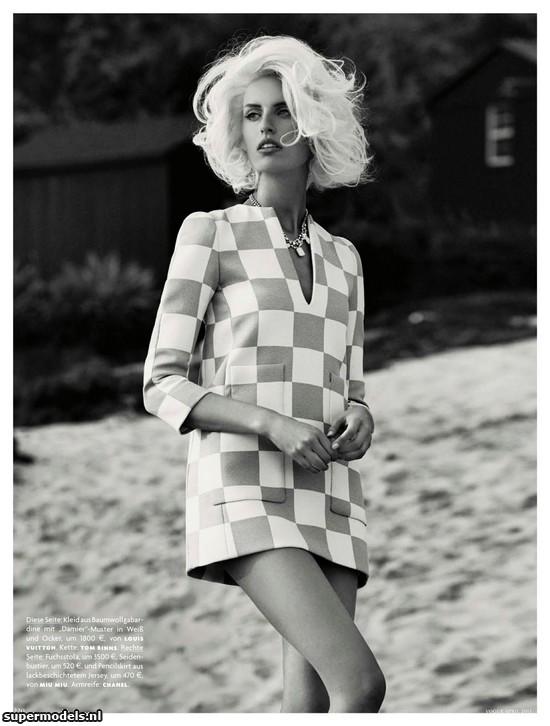 Karolina Kurkova Inspiration for summer 13, Vogue Deutsch