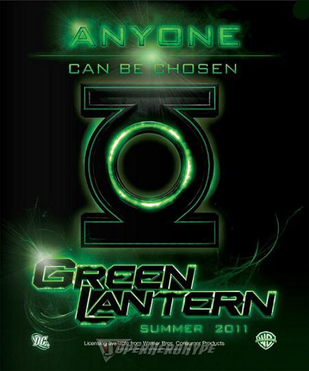 green ‘Green Lantern’, primer teaser poster