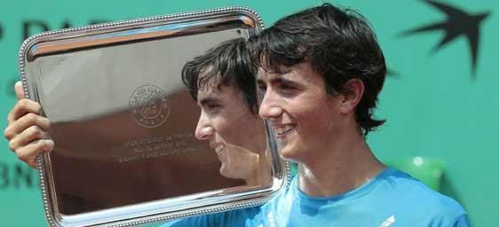 Roland Garros: Velotti, campeón en Juniors